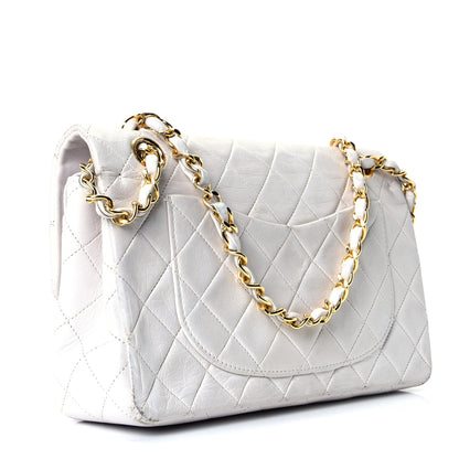 Chanel Lambskin Quilted Small Double Flap White 2 of 4