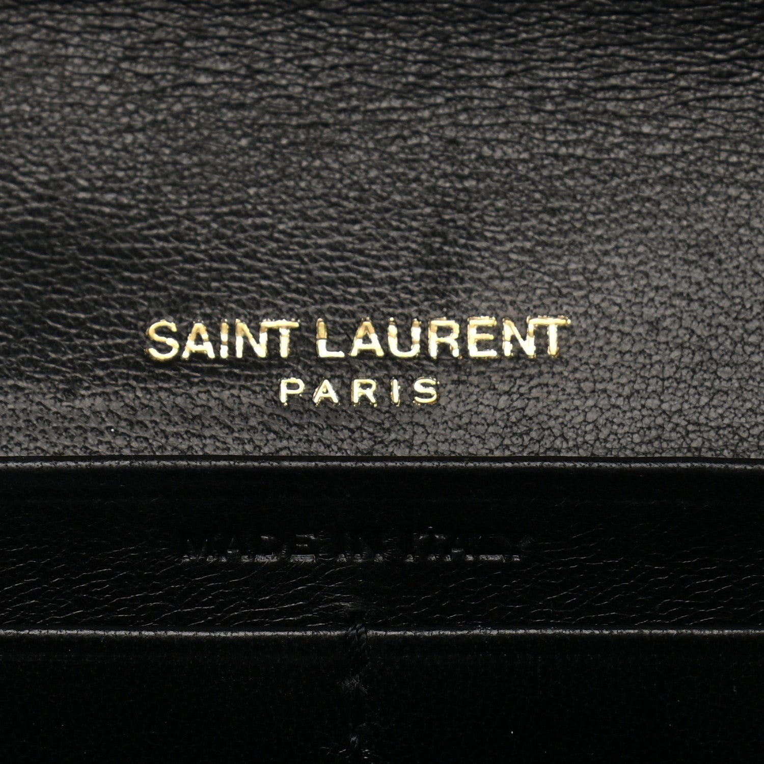 Saint Laurent Lambskin Matelasse Monogram Large Vicky Continental Wallet Black 6 of 9