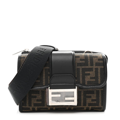 Fendi Jacquard FF 1974 Double Baguette Tobacco Morro Tobacco Morro 1 of 10