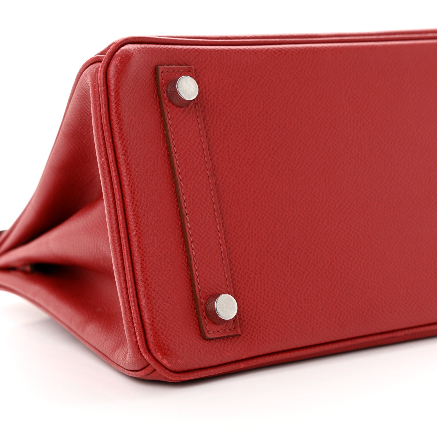 Hermes Epsom Birkin 25 Rouge Garance 9 of 17