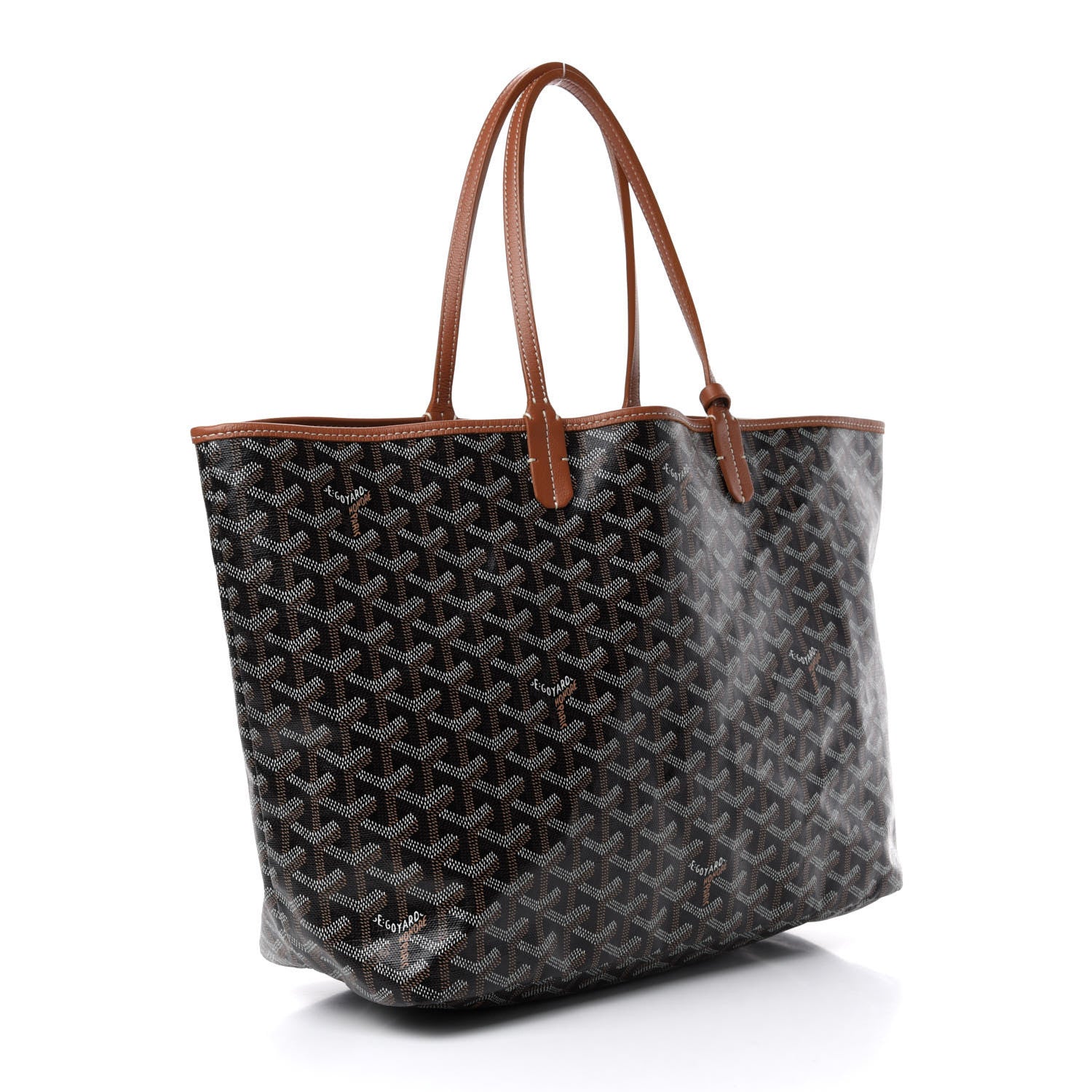 Goyard Goyardine Saint Louis PM Black Gold 3 of 12