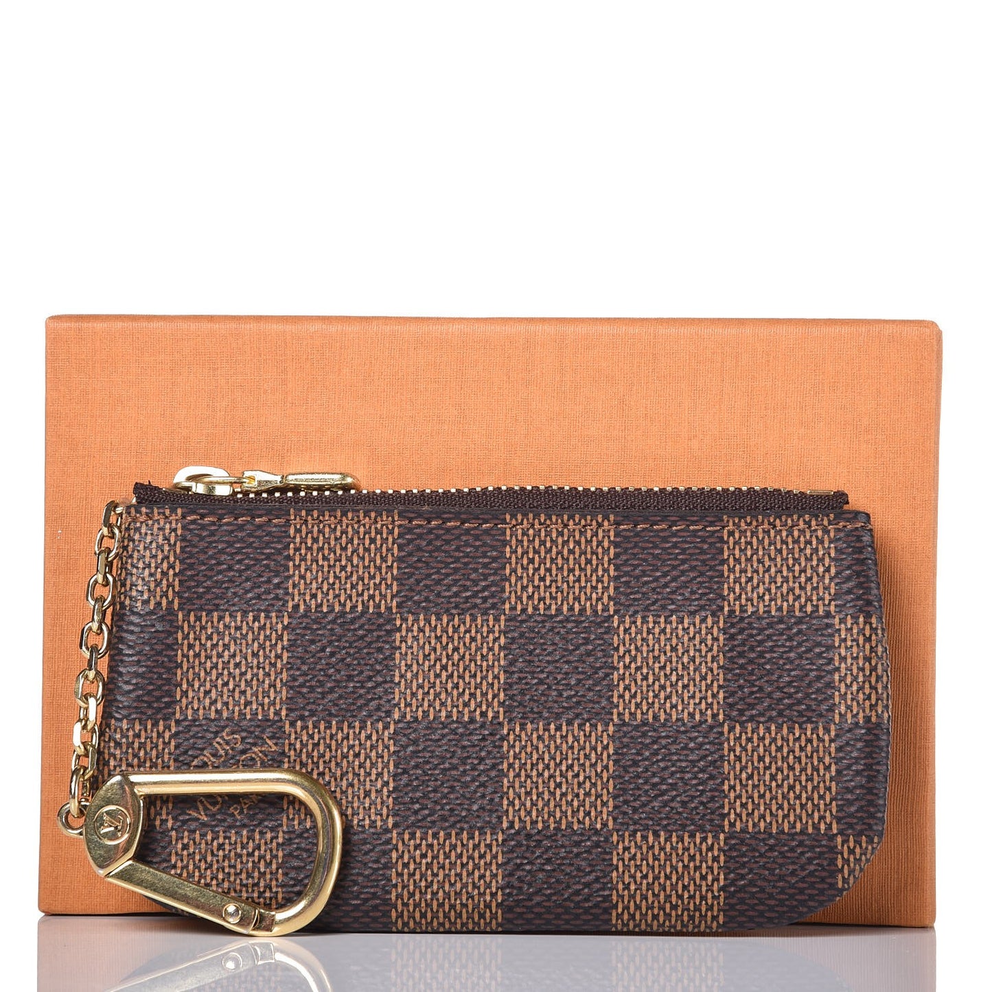 Damier Ebene Key Pouch