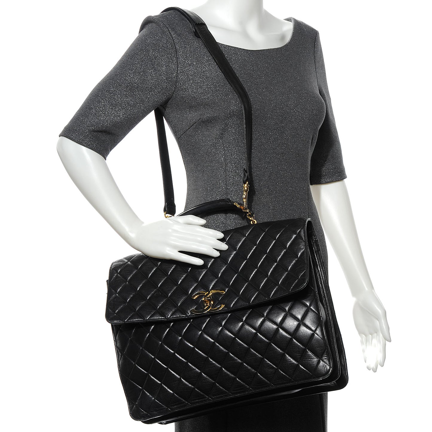 Lambskin Briefcase Laptop Bag