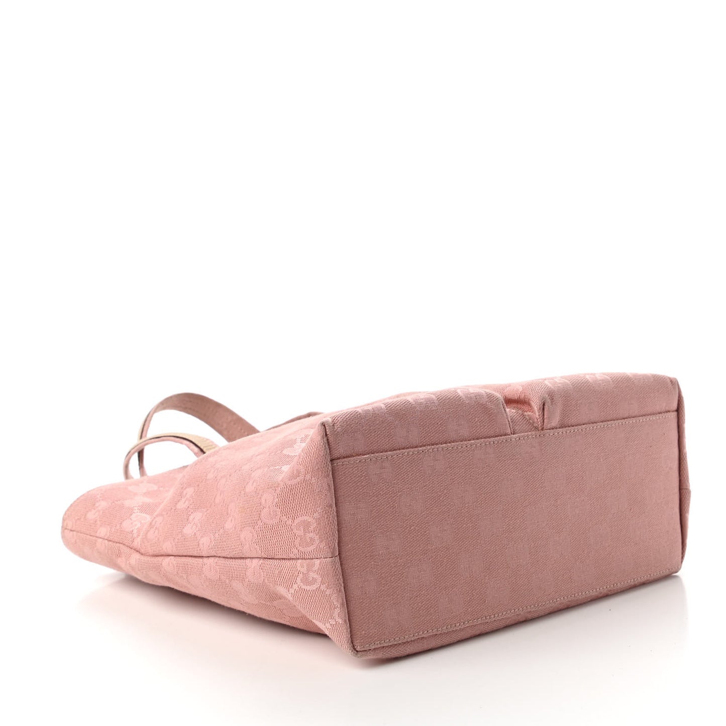Monogram Double Pocket Tote Pink
