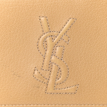 Saint Laurent Chevre Belle De Jour Wallet Beige 9 of 10