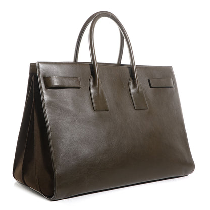 Saint Laurent Calfskin Leather Classic Large Sac de Jour Carryall Mousse 3 of 8