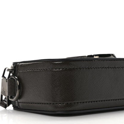 Marc Jacobs Saffiano Small Snapshot Camera Bag Ink Grey 9 of 10