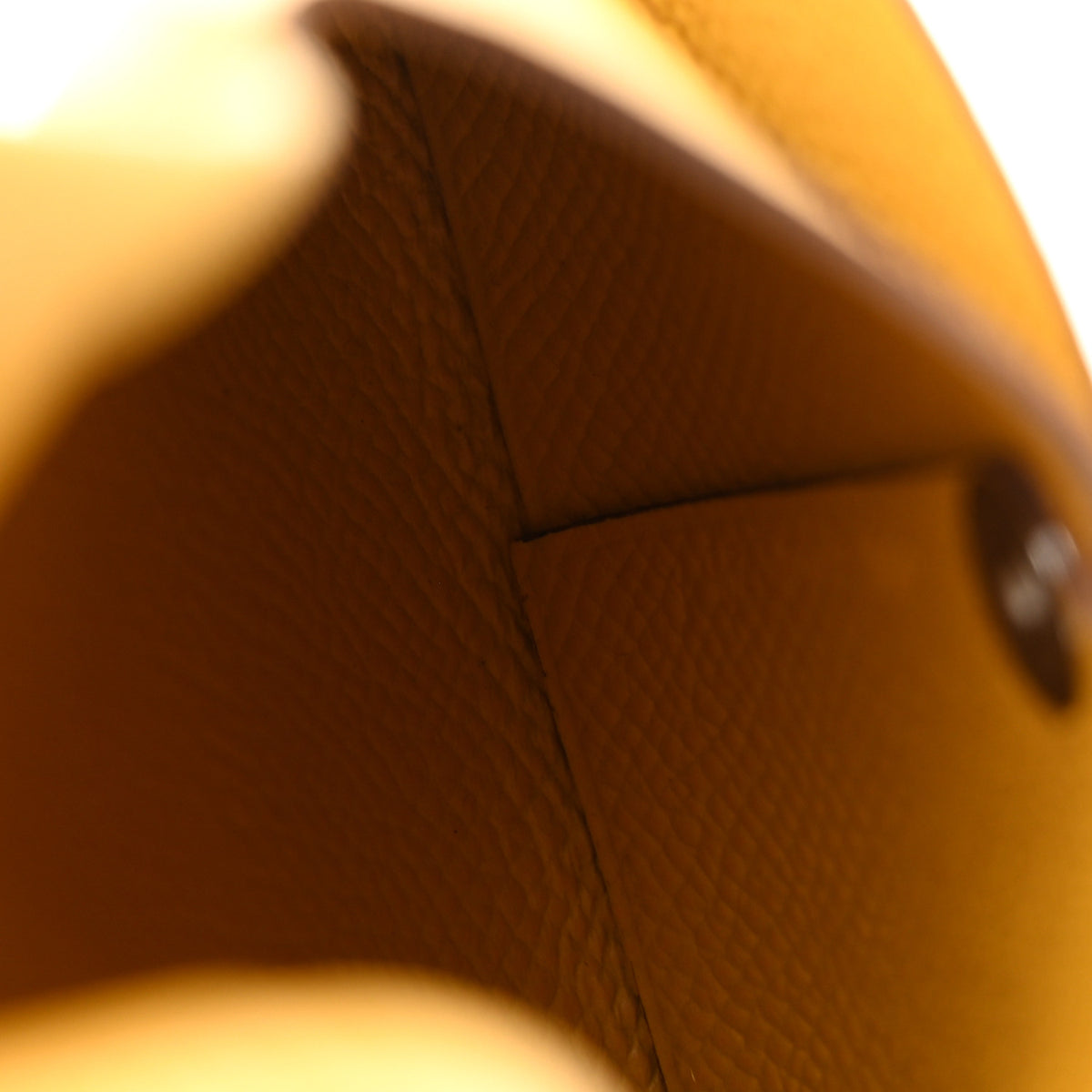 Hermes Epsom Bastia Coin Purse Jaune Ambre 5 of 9