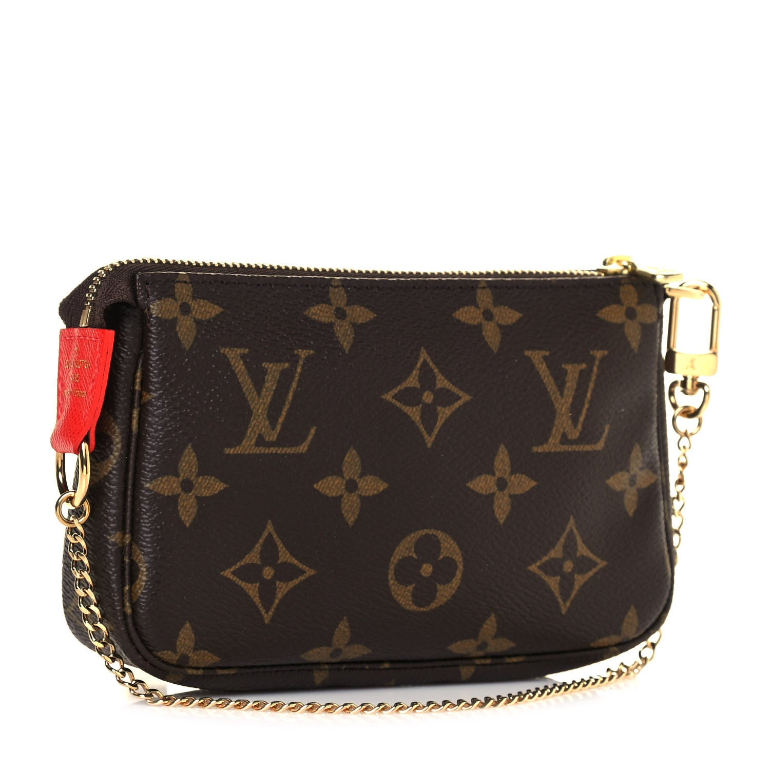Louis Vuitton Monogram 2018 Christmas Animation Mini Cats Pochette Accessories 4 of 13