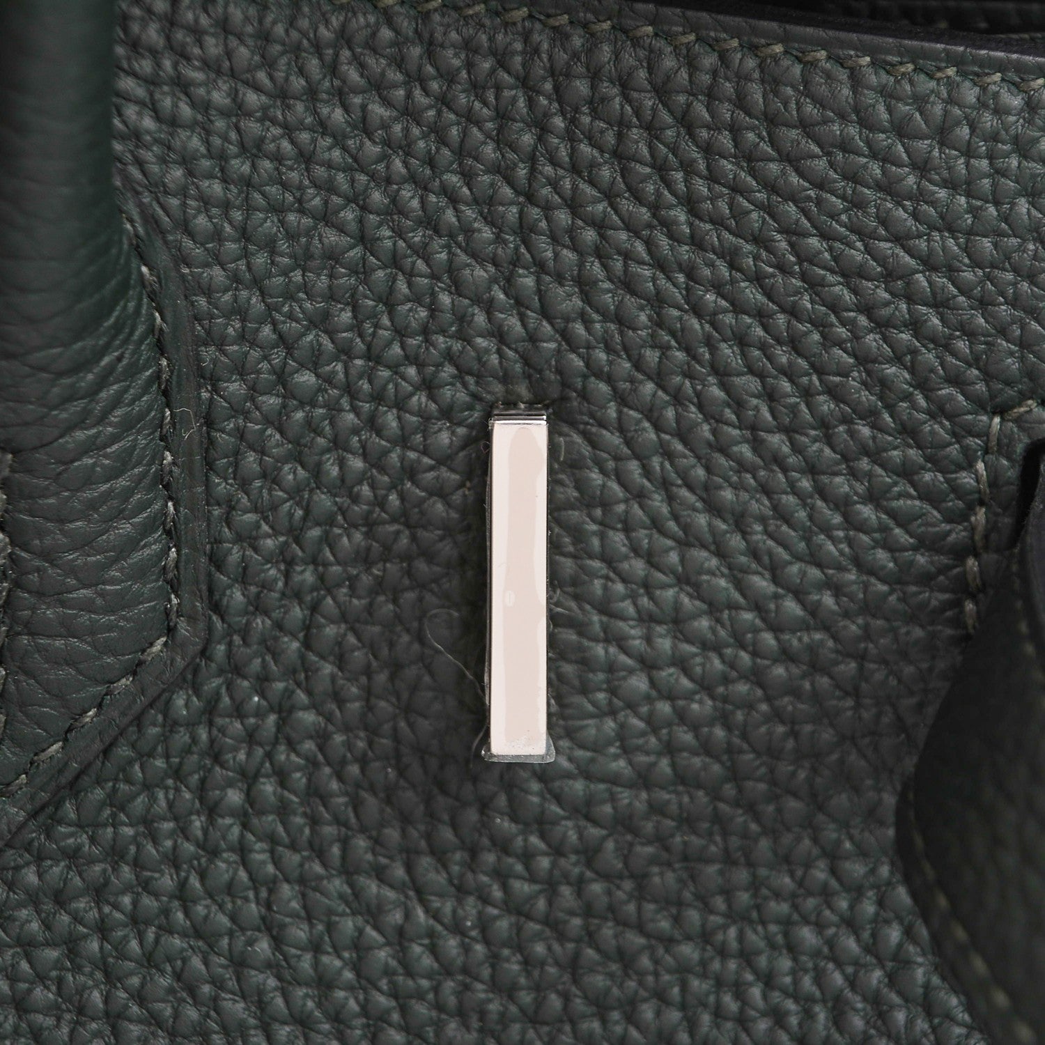 Hermes Togo Birkin 30 Vert Fonce 21 of 33
