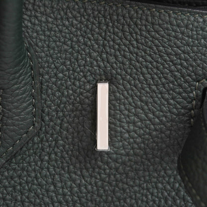 Hermes Togo Birkin 30 Vert Fonce 21 of 33