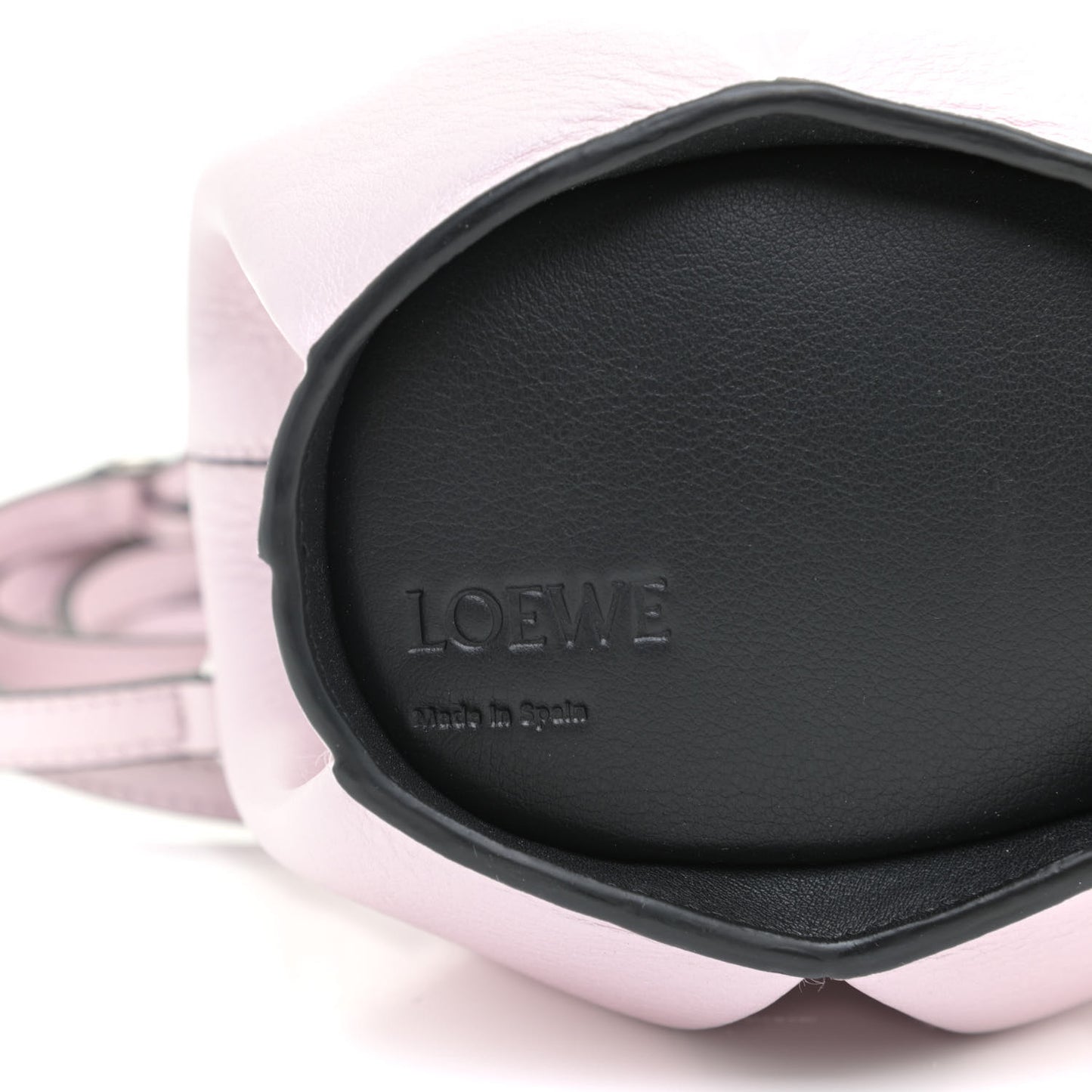 Calfskin Mini Elephant Crossbody Bag Light Pink