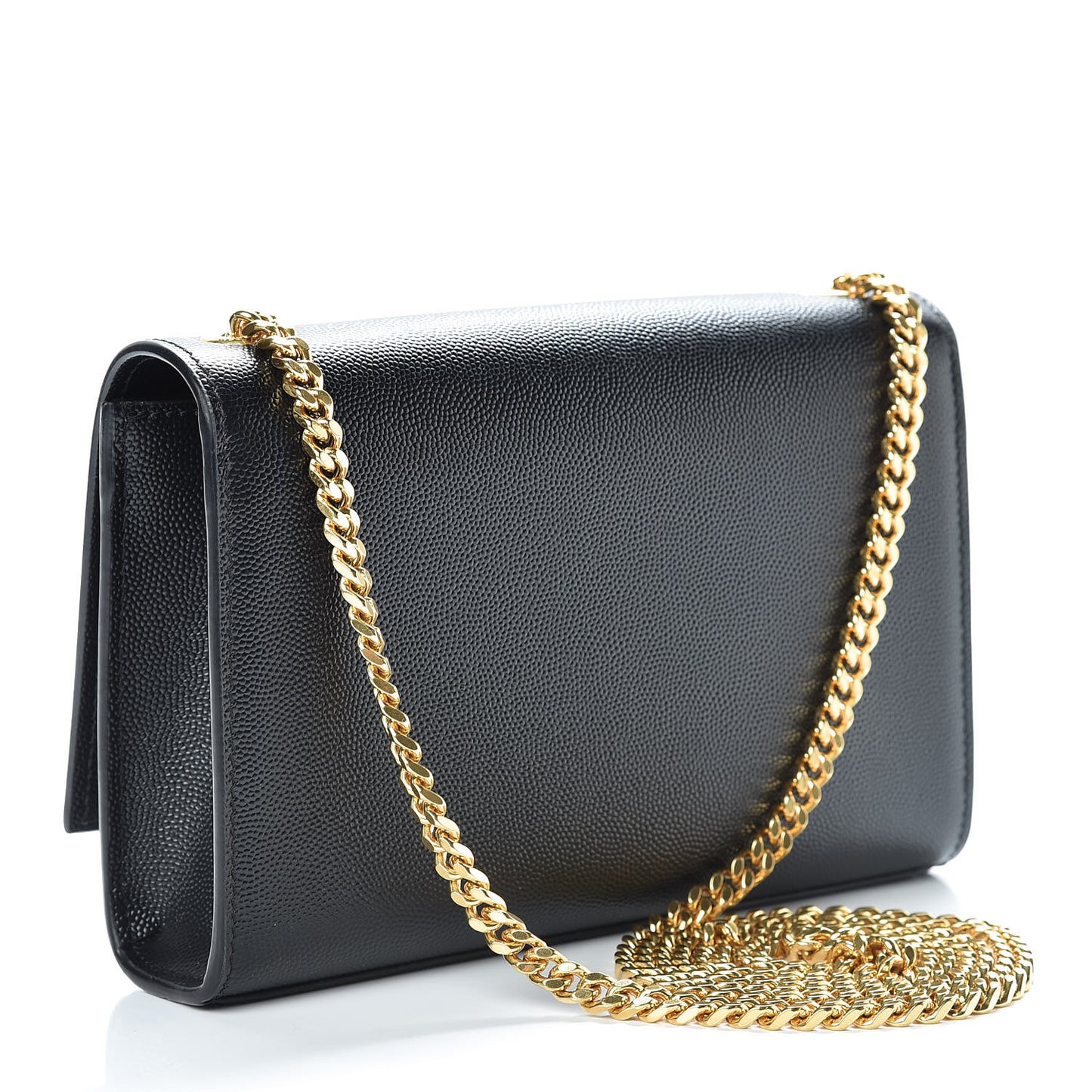 Grain De Poudre Small Monogram Kate Satchel Black