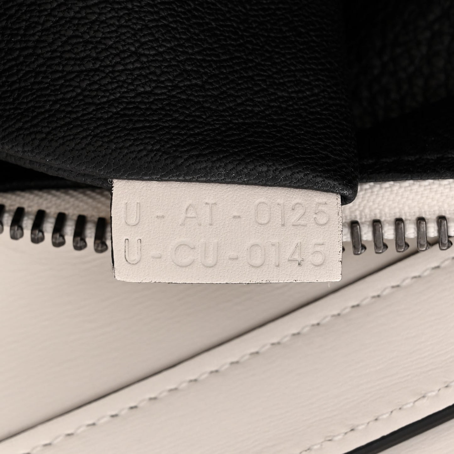 Smooth Calfskin Micro Luggage White