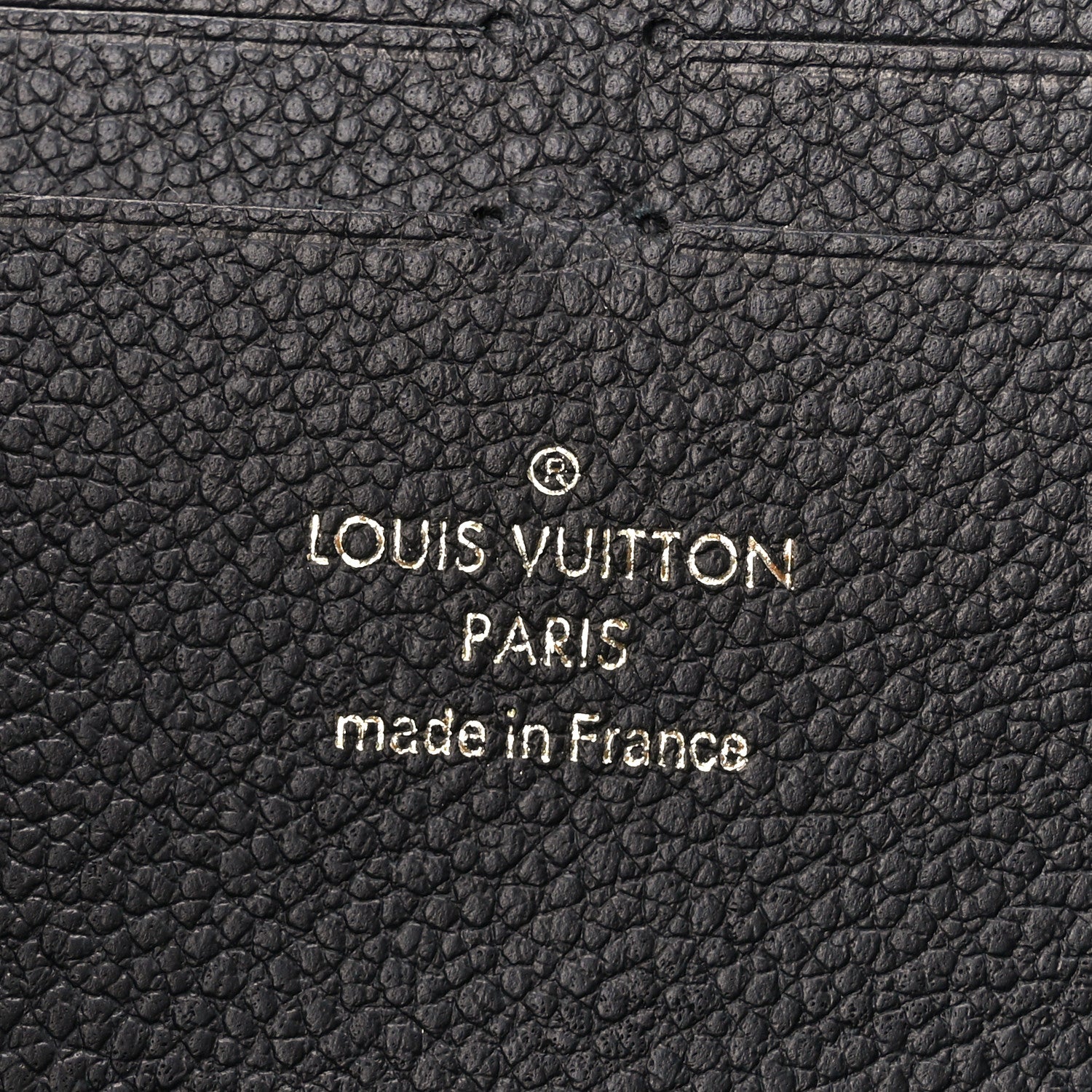 Louis Vuitton Empreinte Clemence Wallet Black 6 of 11