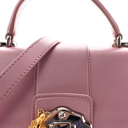 Dolce & Gabbana Calfskin Lucia Small Satchel Purple 7 of 9