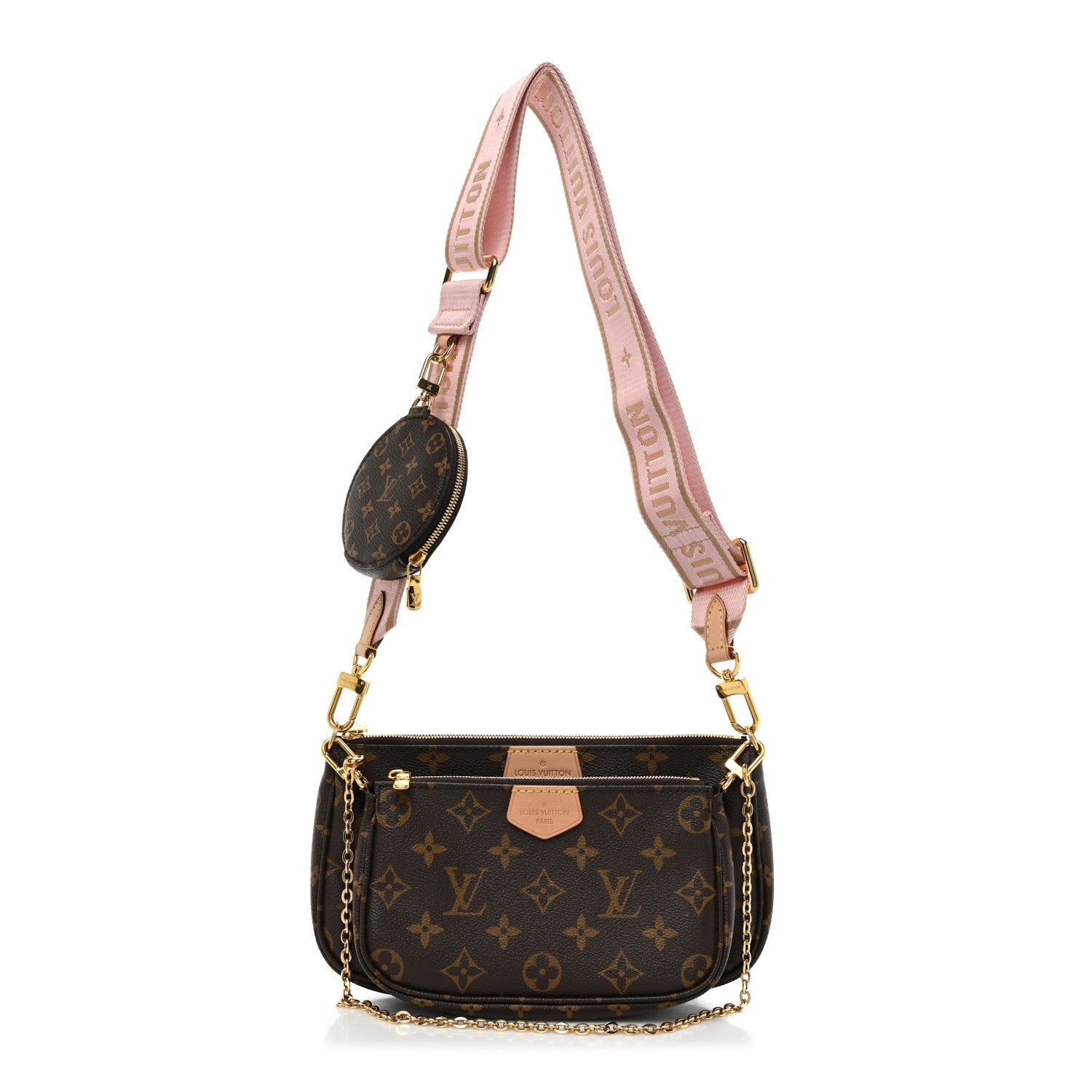 Louis Vuitton Monogram Multi Pochette Accessories Rose Clair 1 of 13