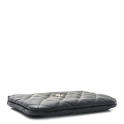 Chanel Caviar Quilted Small Cosmetic Case Black 4 of 8