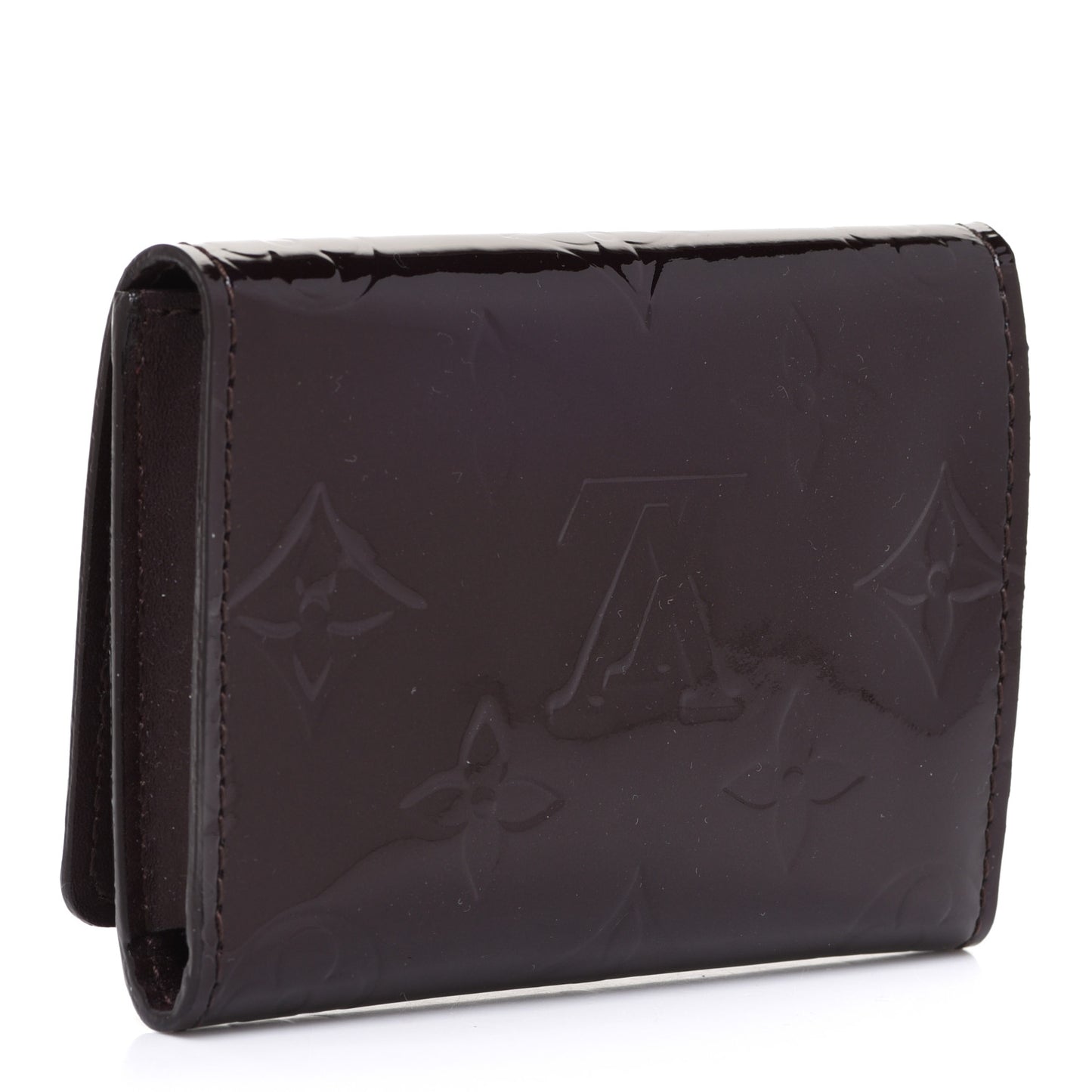 Vernis Business Card Holder Amarante