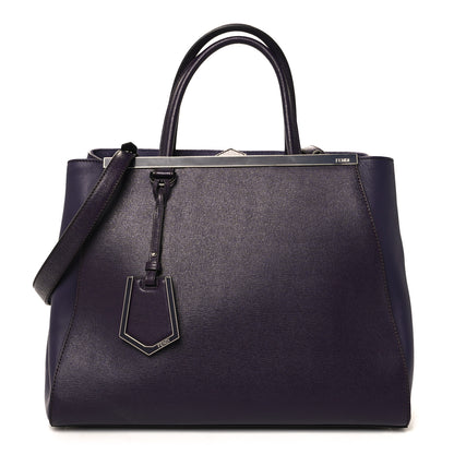 Fendi Vitello Elite Regular 2Jours Tote Ametista 1 of 12