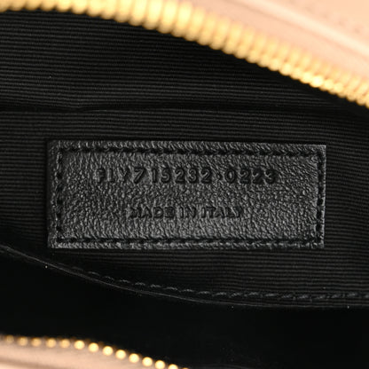 Saint Laurent Calfskin Matelasse Monogram Lou Camera Bag Dark Beige 7 of 10