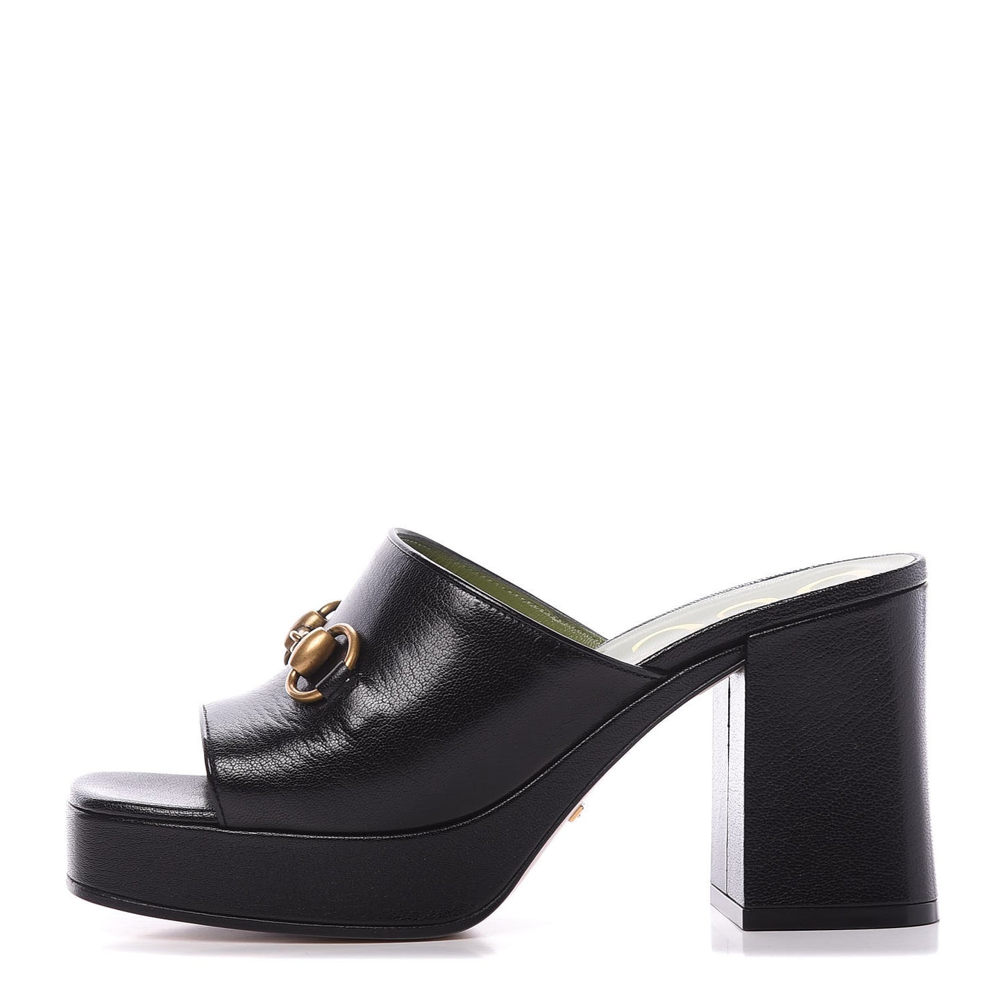 Granada Kid Houdan Platform Slide Sandals 36 Black