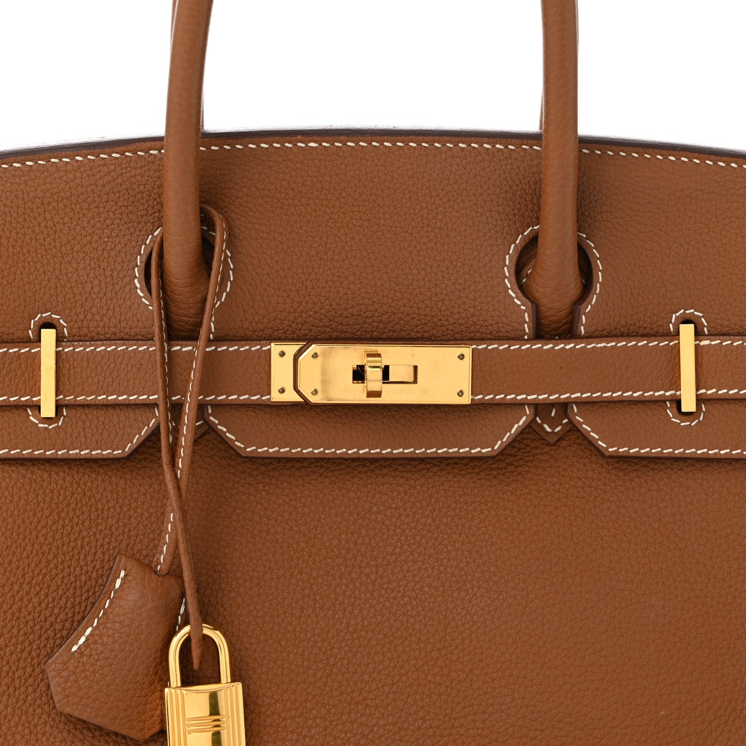 Hermes Togo Birkin 30 Gold 8 of 10