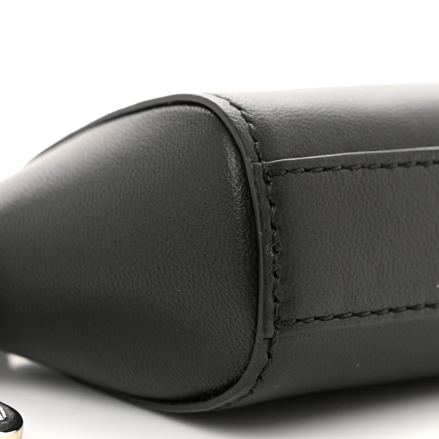 Lambskin Baby Antigona with Chain Black