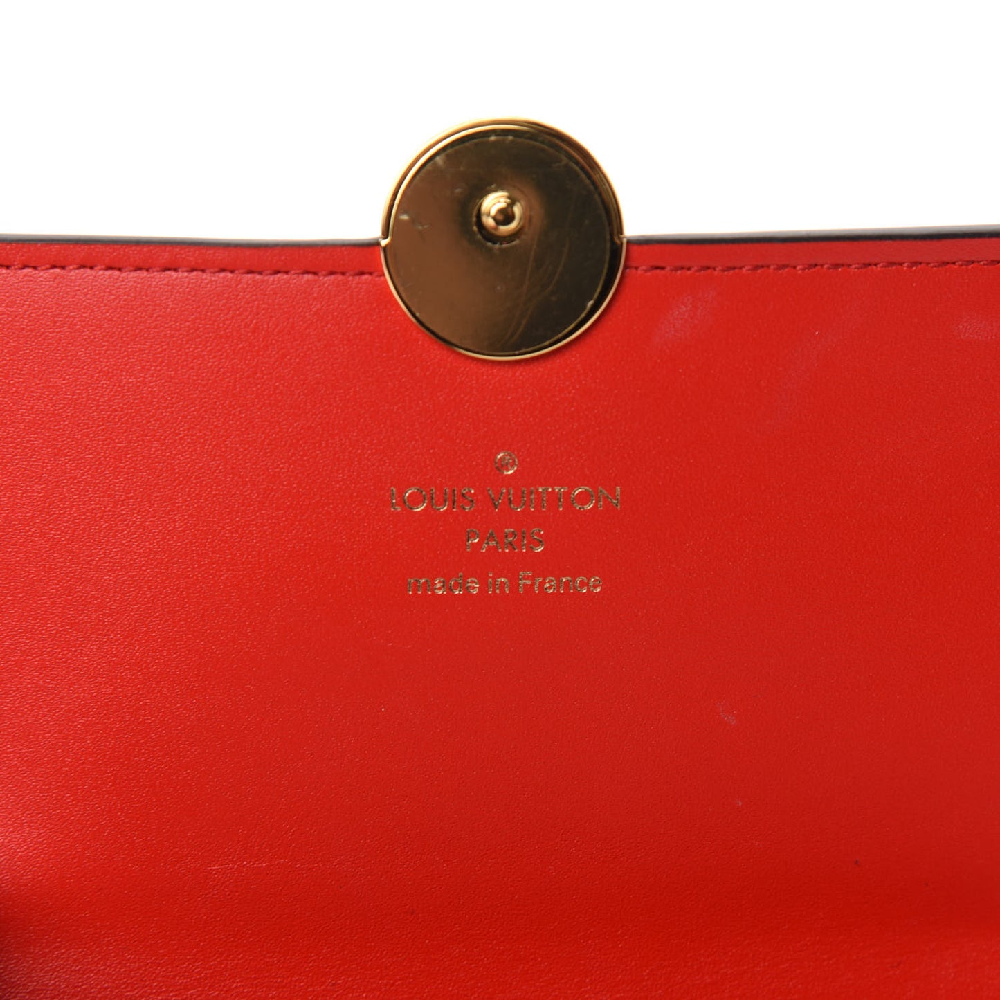 Monogram Flore Compact Wallet Coquelicot