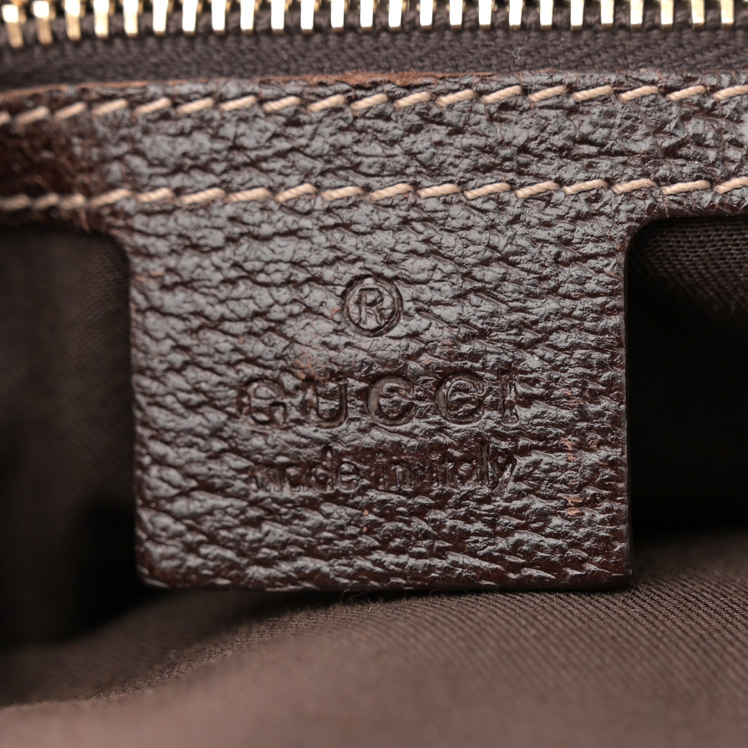 Gucci Monogram Medium Charmy Shoulder Bag Brown 6 of 11
