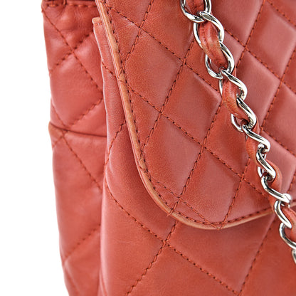 Chanel Calfskin Quilted In The Business Flap Bag Orange 24 of 26