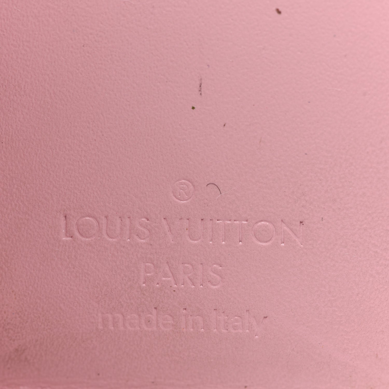 Louis Vuitton Patent Calfskin Monogram Cherrywood Compact Wallet Rose Ballerine 6 of 9