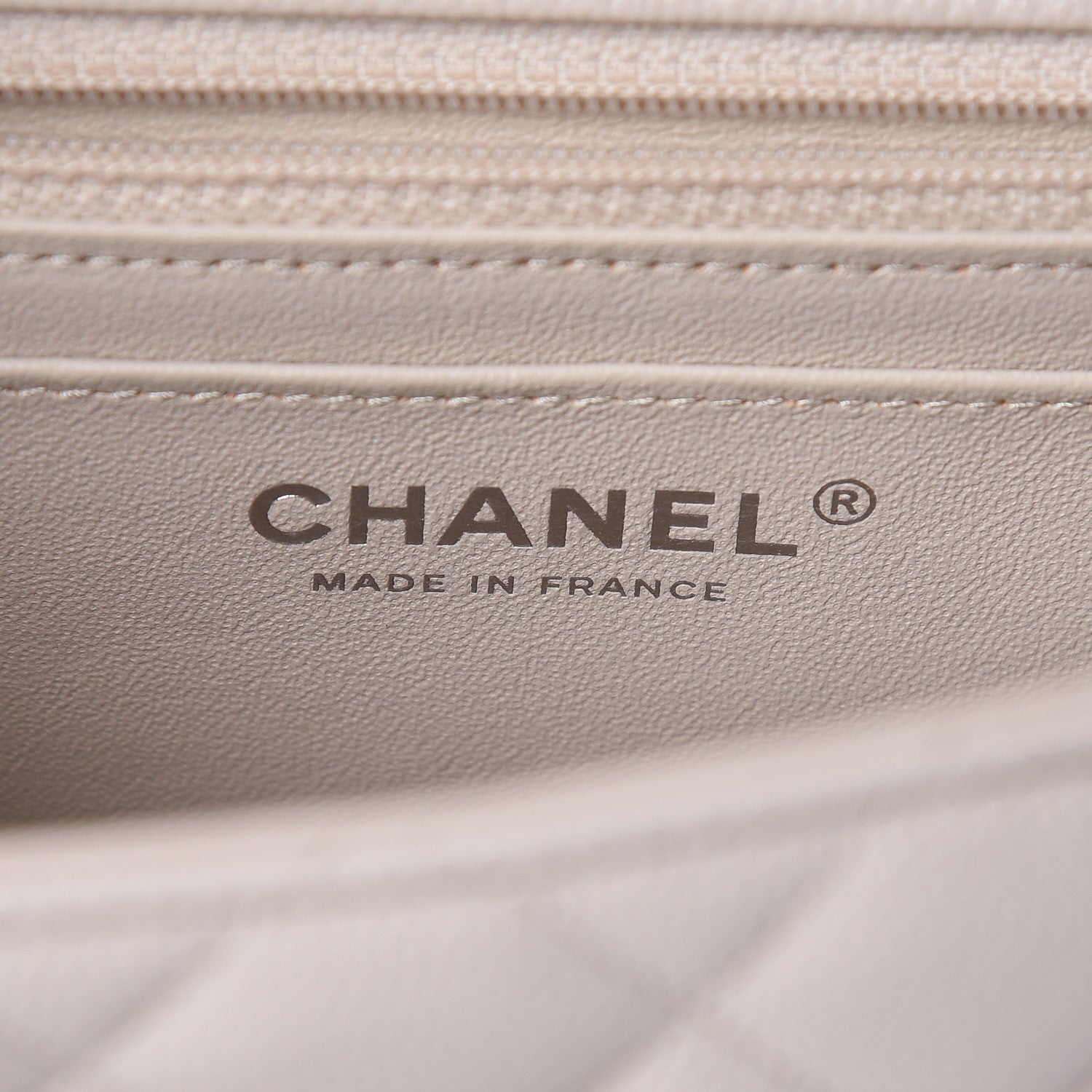Chanel Caviar Quilted Mini Square Flap White 8 of 11