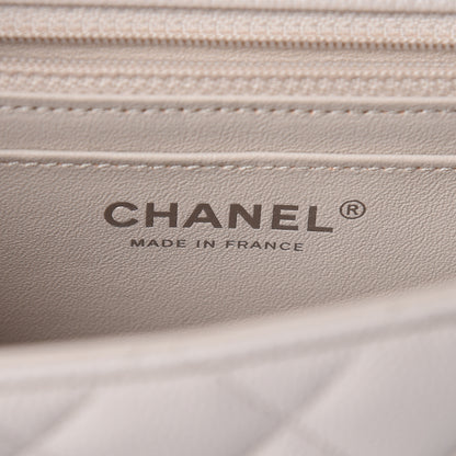 Chanel Caviar Quilted Mini Square Flap White 8 of 11