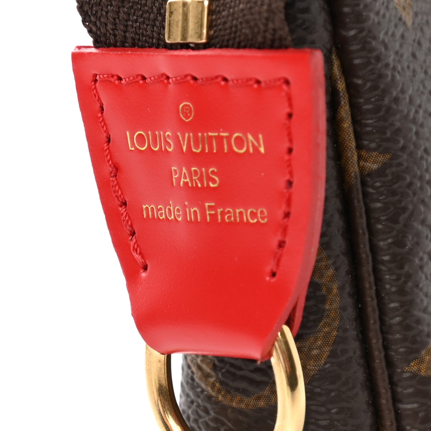 Monogram 2020 Christmas Animation Bumper Cars Mini Pochette Accessories Coquelicot