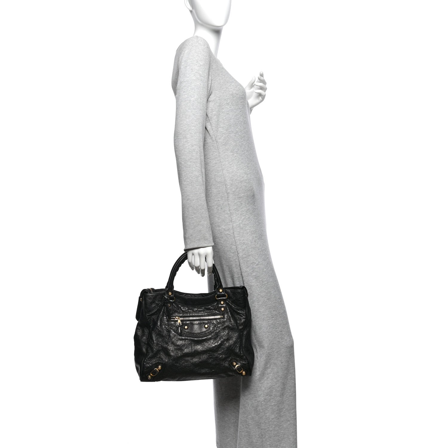 Balenciaga Agneau Giant 12 Gold Hardware Velo Black 2 of 16