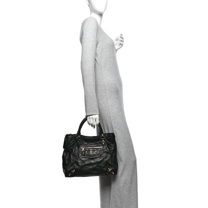Balenciaga Agneau Giant 12 Gold Hardware Velo Black 2 of 16