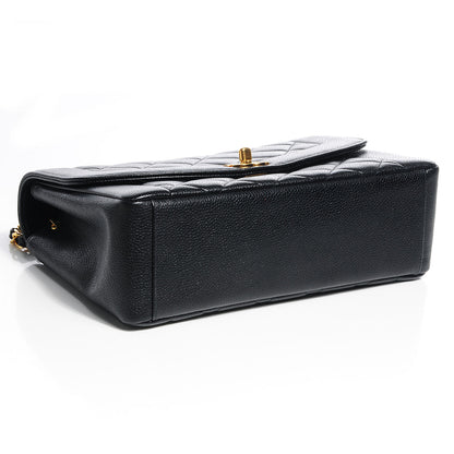 Chanel Caviar Quilted Medium Single Flap Black 4 of 8