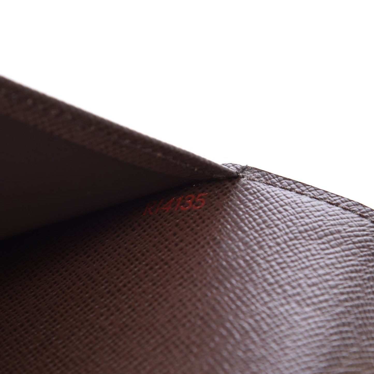 Damier Ebene Medium Ring Agenda Cover