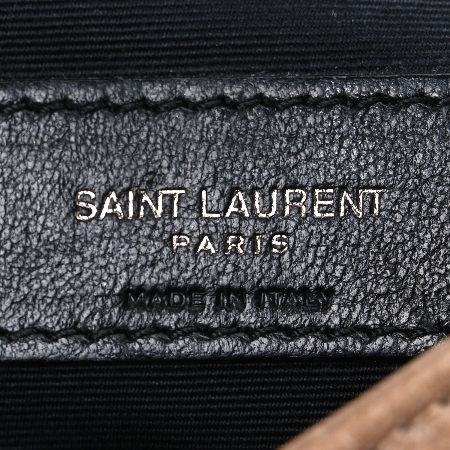 Saint Laurent Crinkled Calfskin Matelasse Monogram Medium Niki Chain Satchel Light Taupe 6 of 12