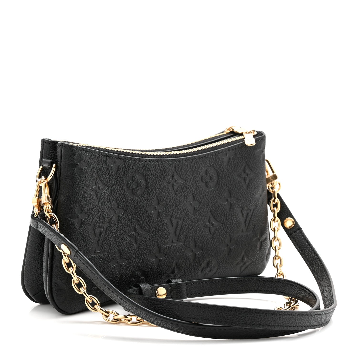 Louis Vuitton Empreinte Monogram Liv Pochette Black 3 of 11