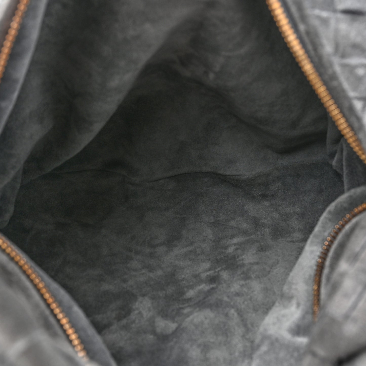 BOTTEGA VENETA Suede Calfskin Intrecciato Teen Jodie Hobo Thunder