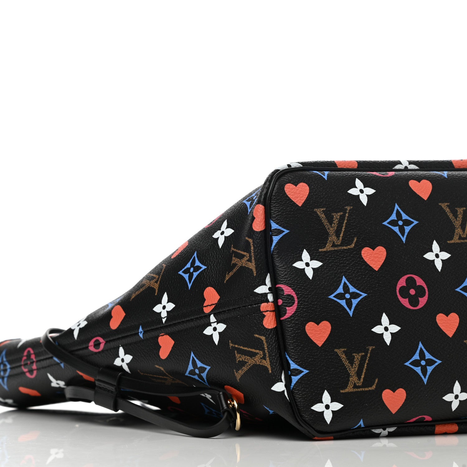 Louis Vuitton Game On Neverfull MM Black 10 of 11
