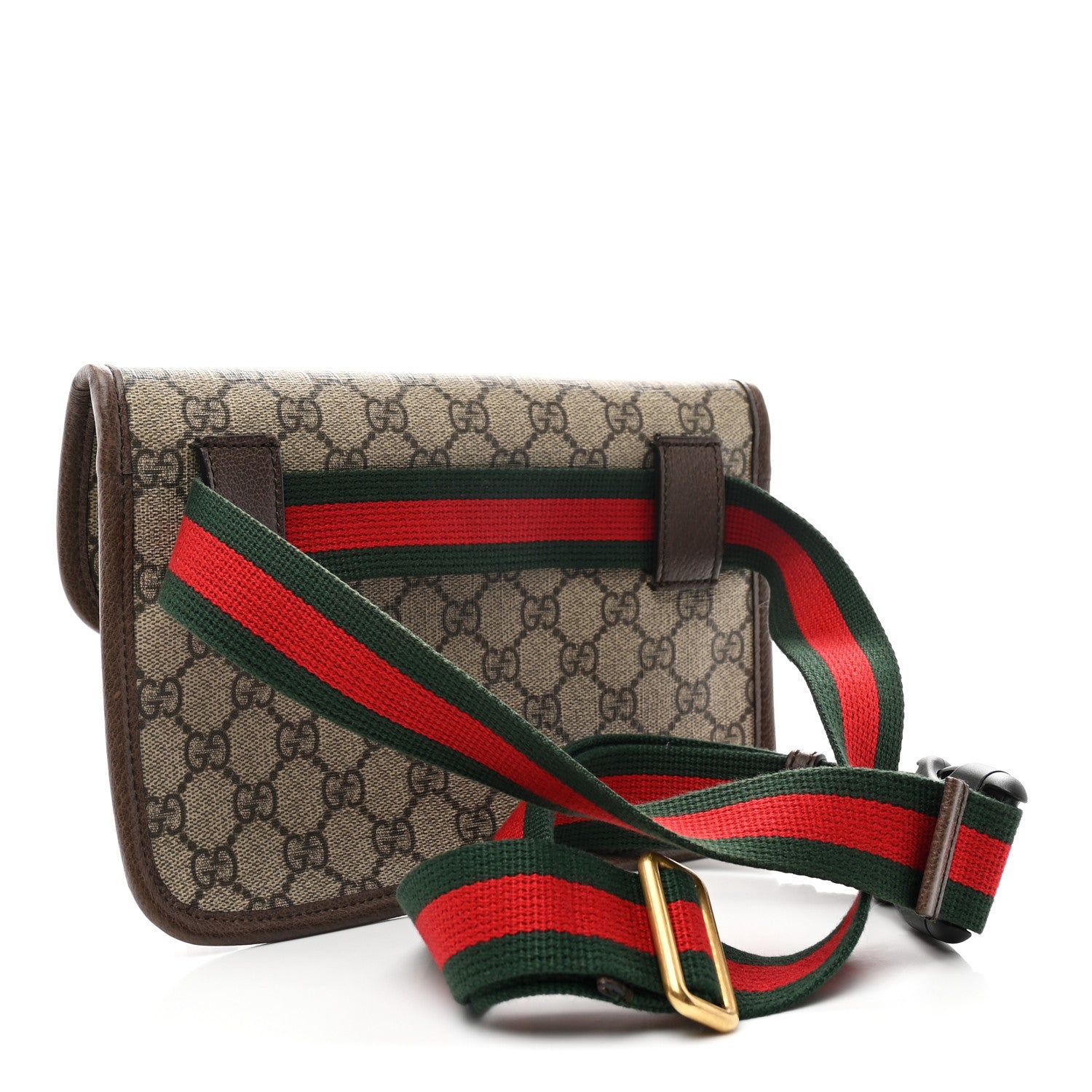 Gucci GG Supreme Monogram Neo Vintage Web Belt Bag Brown 3 of 10