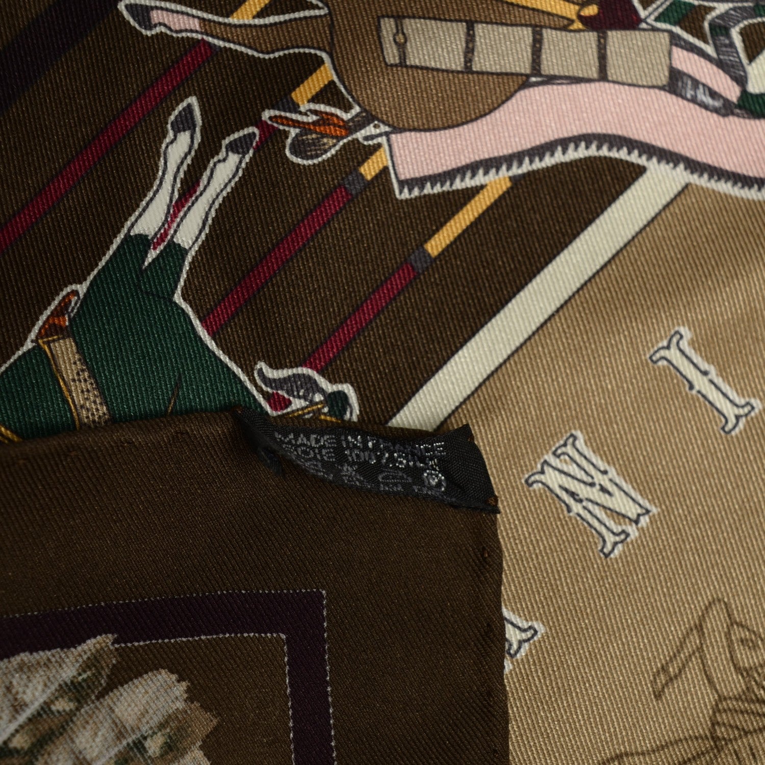 Hermes Silk Pani La Shar Pawnee Scarf 90 6 of 6