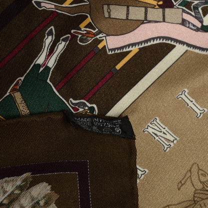 Hermes Silk Pani La Shar Pawnee Scarf 90 6 of 6