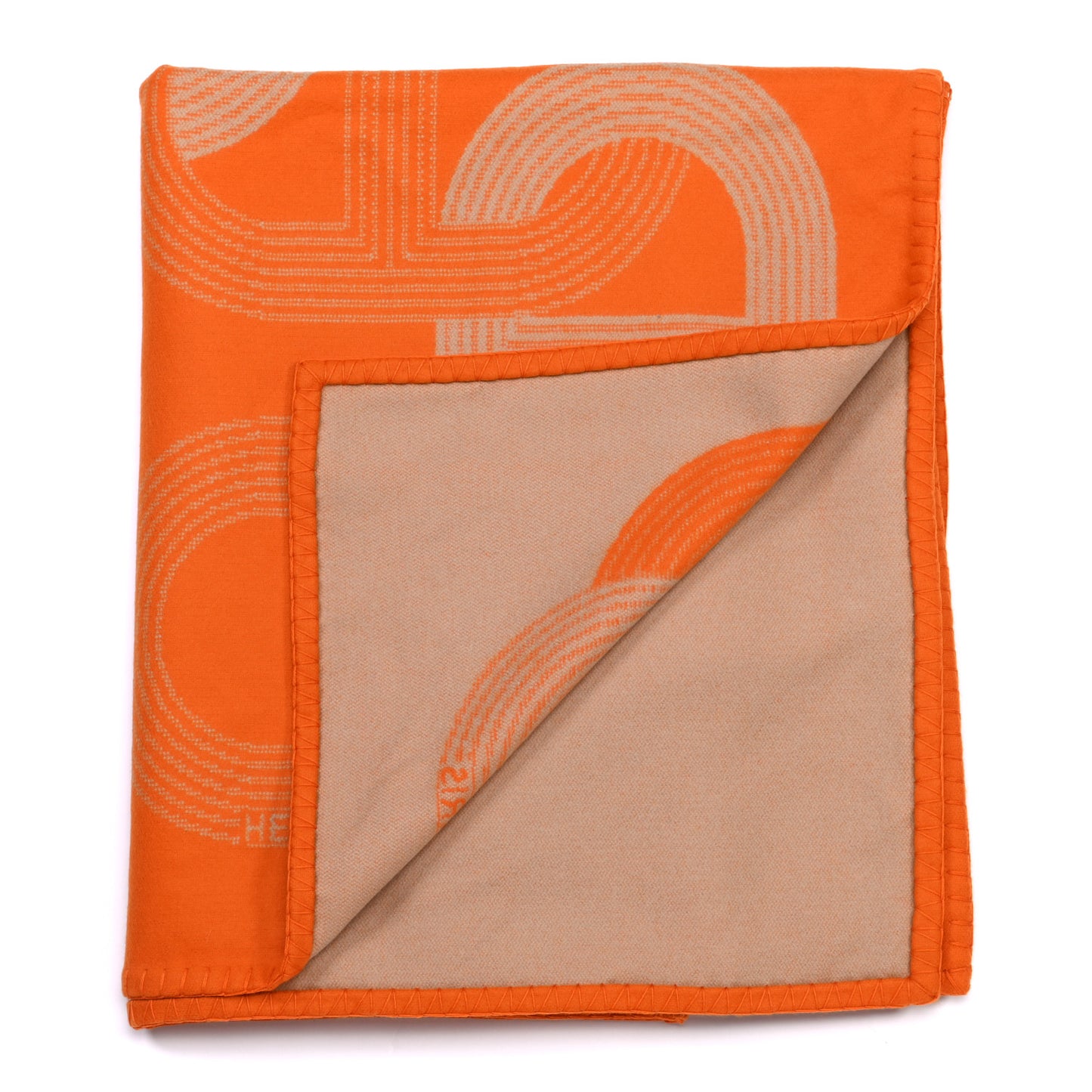 Wool Circuit 24 Blanket Orange Sable