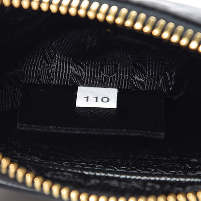Prada Tessuto Nylon Logo Small Crossbody Bag Black 8 of 10