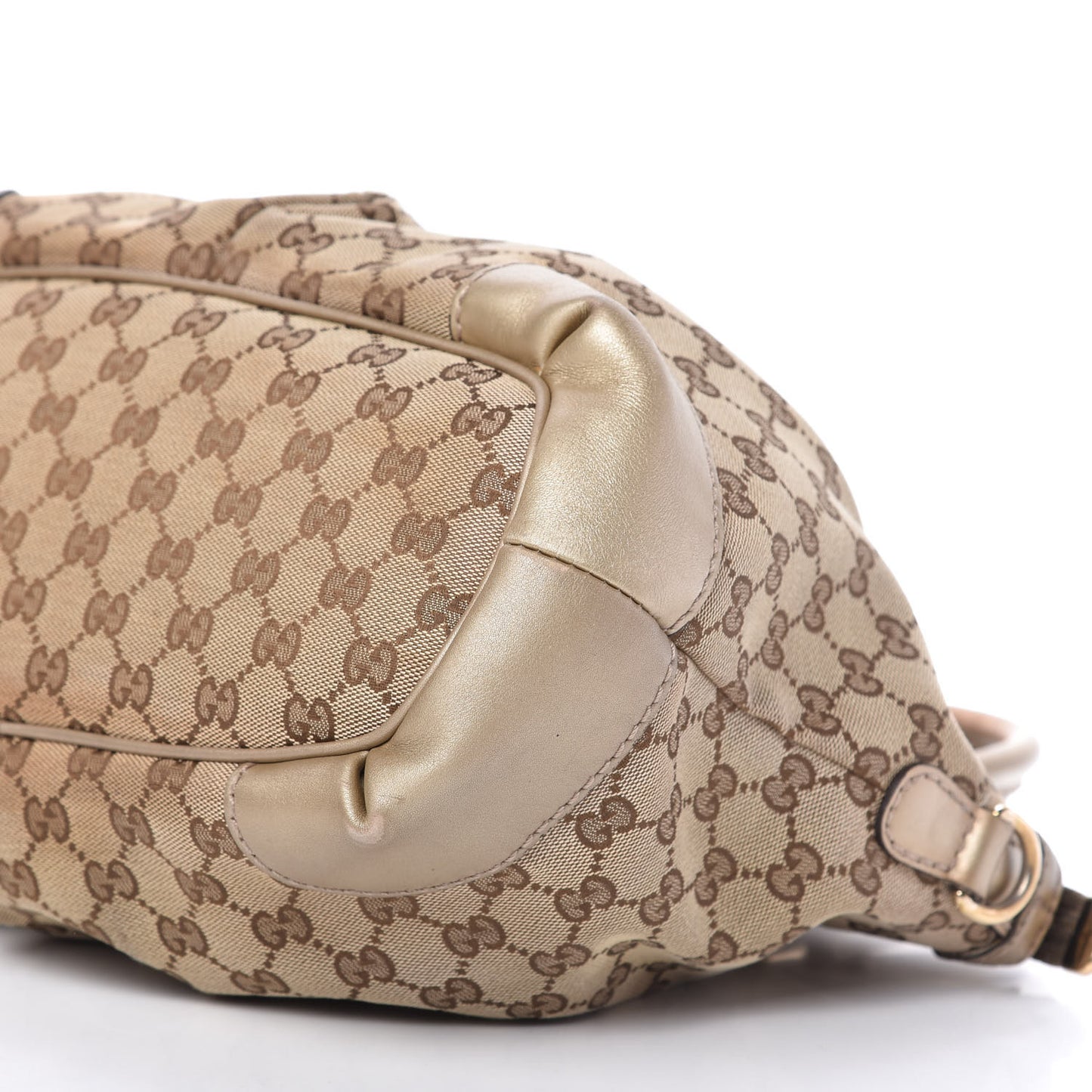 Monogram Medium Sukey Top Handle Bag Golden Beige