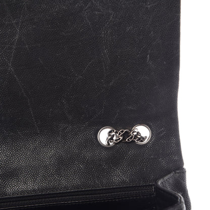 Chanel Washed Caviar Quilted 2.55 Reissue 227 Bijoux Chain Flap Black 10 of 16